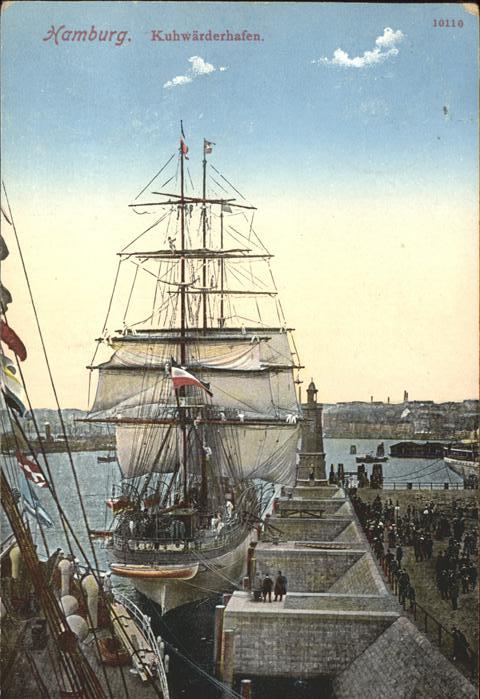 Segelschiffe Hamburg Kuhwärderhafen