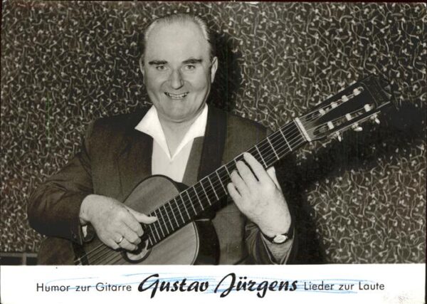 Musikanten Gustav Jürgens Gitarre Humor