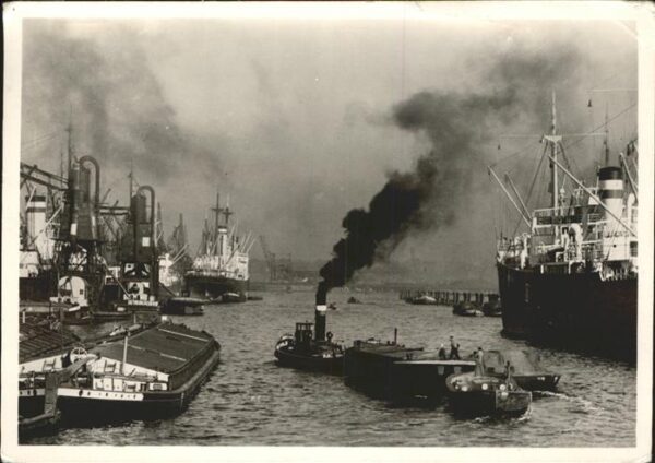 Schiffe Ships Navires Hamburg Kaiser-Wilhelm-Hafen Kronprinze