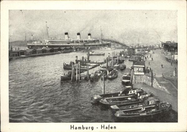Dampfer Oceanliner Hamburg Hafen Boote
