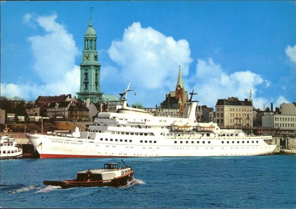 Faehre Ferry Bac Traghetto-- Hamburg St.Pauli-Landungsbrücken St. Mi