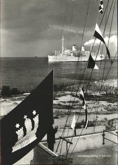Dampfer Oceanliner Schulau