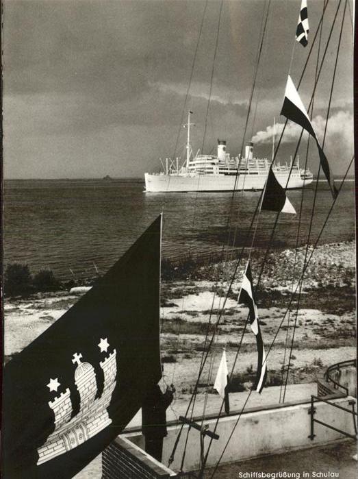 Dampfer Oceanliner Schulau