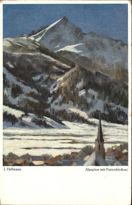 Hellmann J. Alpspitze Garmisch-Partenkirchen Winter