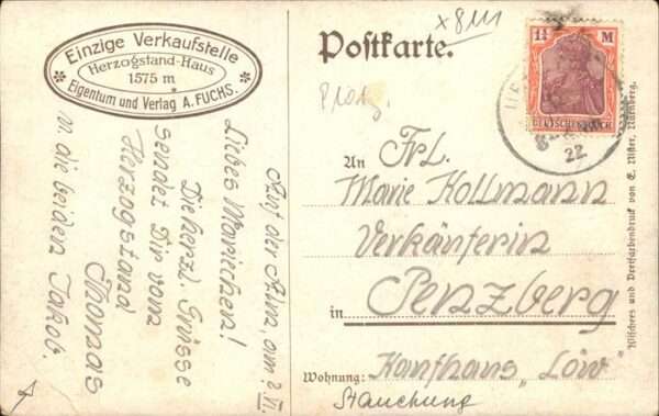 Platz Ernst Martinskopf Herzogstand – Bild 2