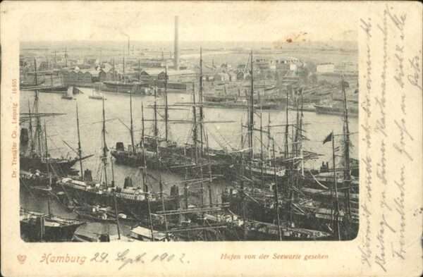 Segelschiffe Hamburg Hafen Seewarte