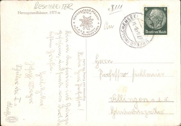 Reschreiter R. Herzogstand Häuser – Bild 2
