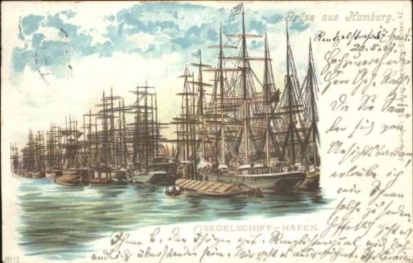 Segelschiffe Hafen Hamburg