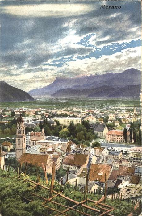 Merano Meran Panorama