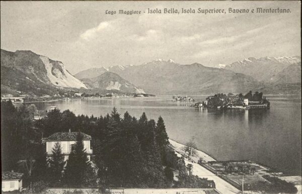 Lago Maggiore Isola Bella Isola Superiore Baveno e Mo