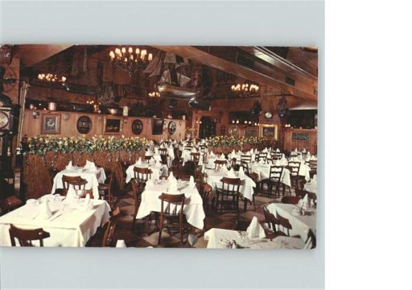 New York City Janssens Restaurant Gastraum