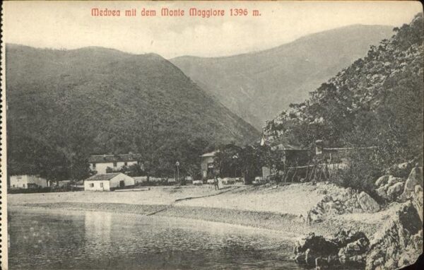 Lovrana Medvea mit dem Monte Maggiore
