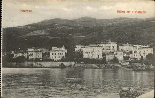 Lovrana Villen am Südstrand
