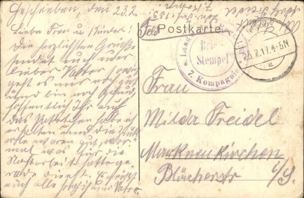 Litzmannstadt Lodz Mayers Passage Feldpost – Bild 2