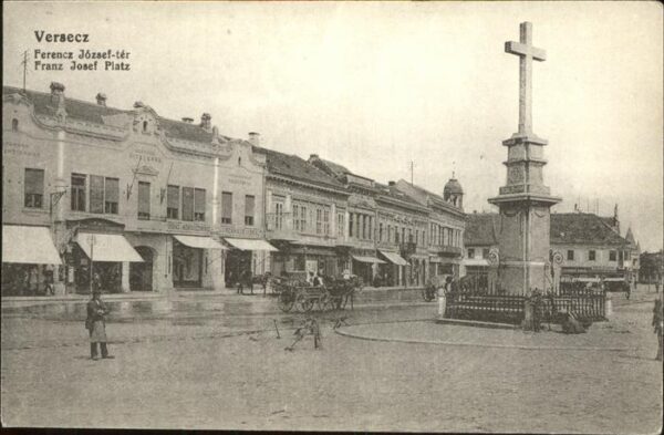 Versecz Franz Josef Platz Denkmal