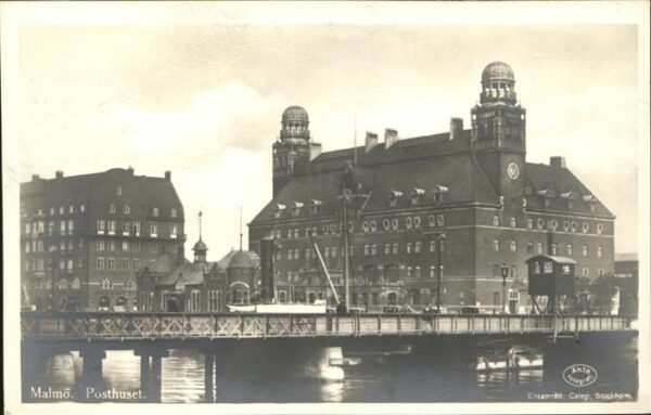 Malmoe Posthuset Brücke
