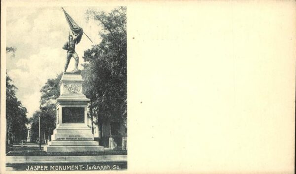 Savannah Georgia Jasper Monument