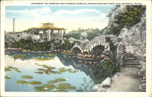 San Antonio Texas Japanese Tea Garden and Sunken Garden B