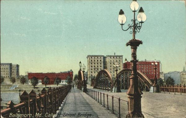 Baltimore Maryland Calvert Street Bridge