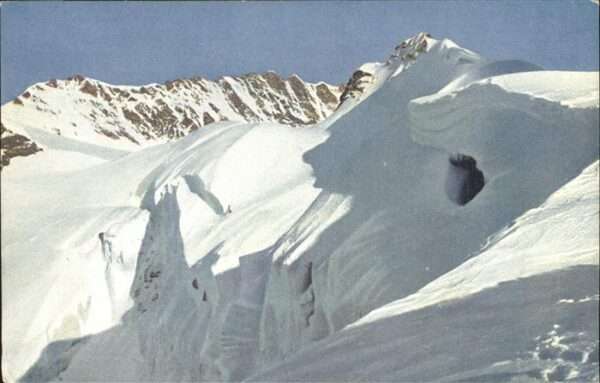 Jungfraubahn Blick vom Jungfraujoch auf Sphinx Berne
