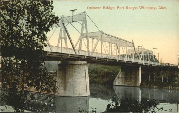 Winnipeg Osborne Bridge Fort Rouge