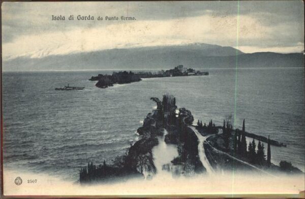 Isola di Garda Lago di Garda da Punto Fermo