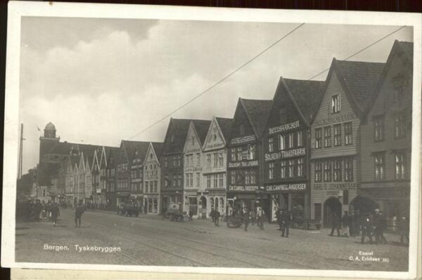 Tyskebryggen Bergen Strassenpartie