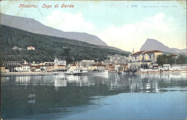 Maderno Lago di Garda Vista dal lago