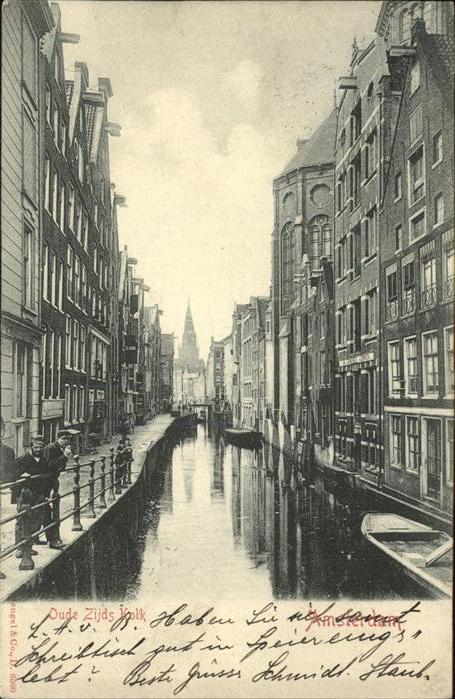 Amsterdam Niederlande Oude Zijds Kolk