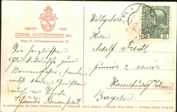 Fasana Fazana Kanal von Fasana Segeschiff Künstlerkar – Bild 2