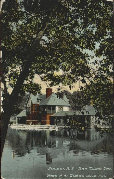 Providence Rhode Island Roger Williams Park Boathouse