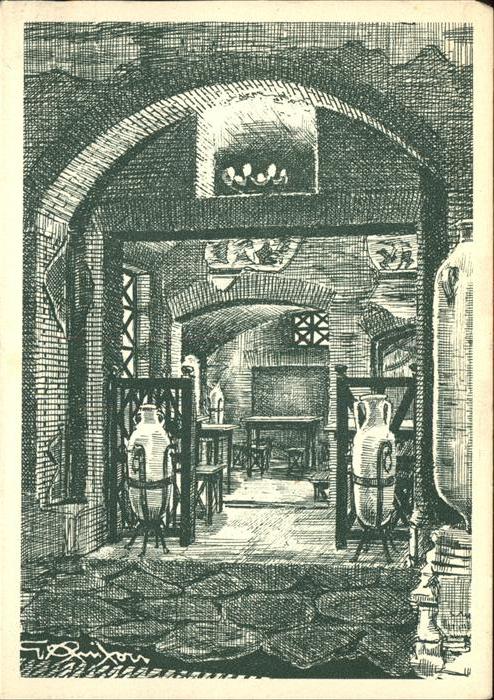 Rom Roma Grotte di Enotria Ristorante Künstlerka