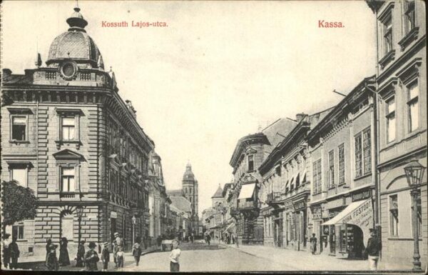 Kassa Kosice Kaschau Slovakia Kossuth Lajos-utca