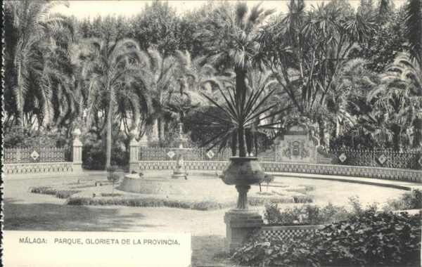 Malaga Andalucia Parque Glorieta de la Provincia