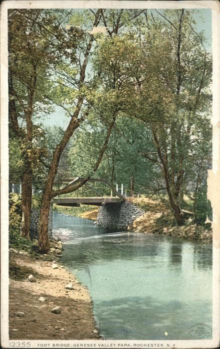 Rochester New York Foot Bridge Genesee Valley Park