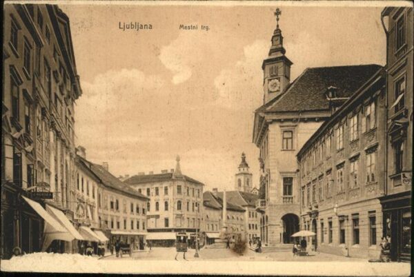 Ljubljana Mestni trg