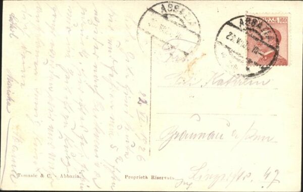 Opatija Abbazia Madonna Brandung – Bild 2