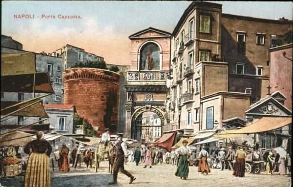 Napoli Neapel Porta Capuana