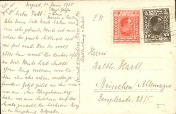 Belgrad Serbien Rue du Roi Milan Palais Royal – Bild 2