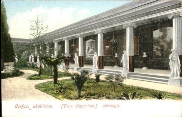 Corfou Palais Achilleion Villa Imperiale Peris
