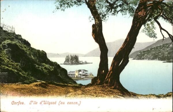 Corfou L'Ile d_Ullysse au canon