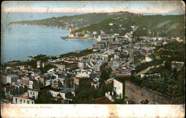 Napoli Neapel Panorama di Posillipo
