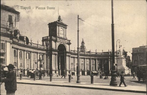 Napoli Neapel Piazza Dante