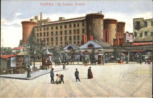 Napoli Neapel Il Castel Nuovo Pavillon