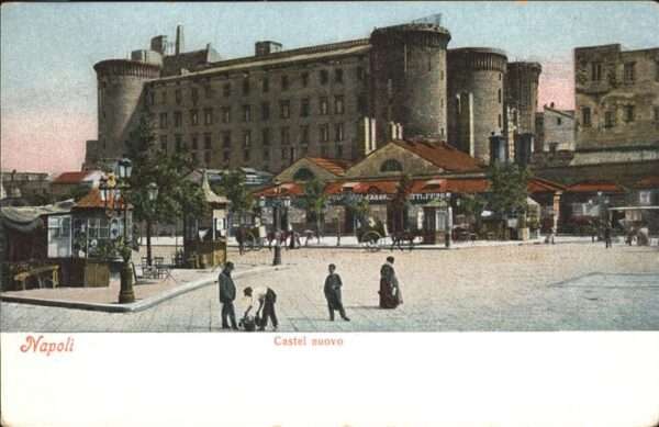 Napoli Neapel Il Castel Nuovo Pavillon