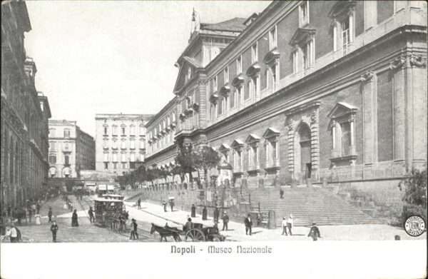 Napoli Neapel Museo Nazionale Pferdekutsche Museum