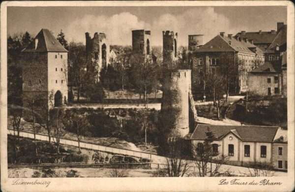 LUXEMBOURG  Luxemburg Les Tours du Rham