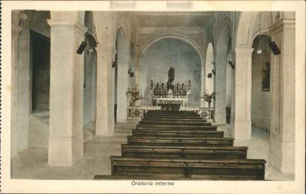 Napoli Neapel Collegio Oratorio interno Alfonso Maria