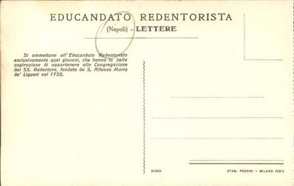 Napoli Neapel Collegio Oratorio interno Alfonso Maria – Bild 2