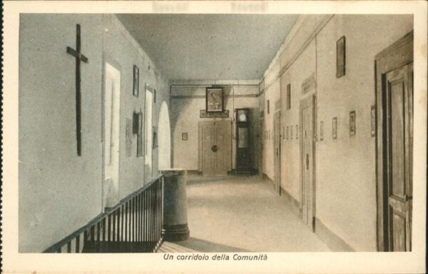 Napoli Neapel Collegio Corridoio della Comunita Alfon